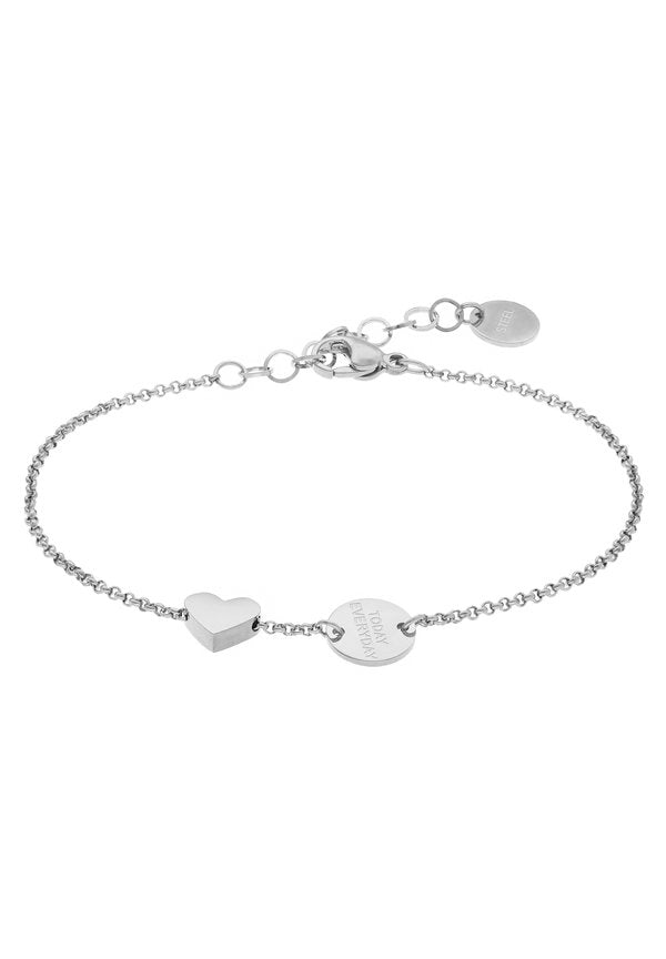 Liebeskind Berlin ARMKETTCHEN MIT ANHÄNGERN EDELSTAHL 20CM