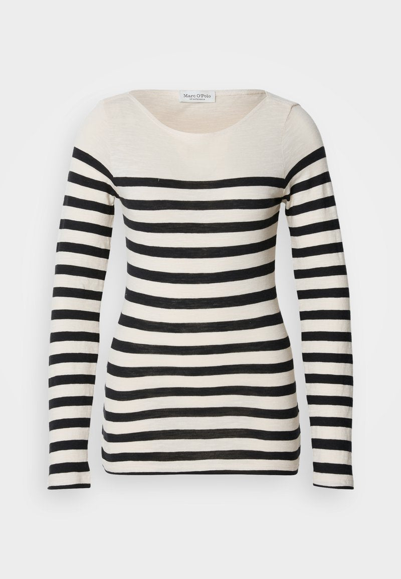 BOAT NECK STRIPED Media 1