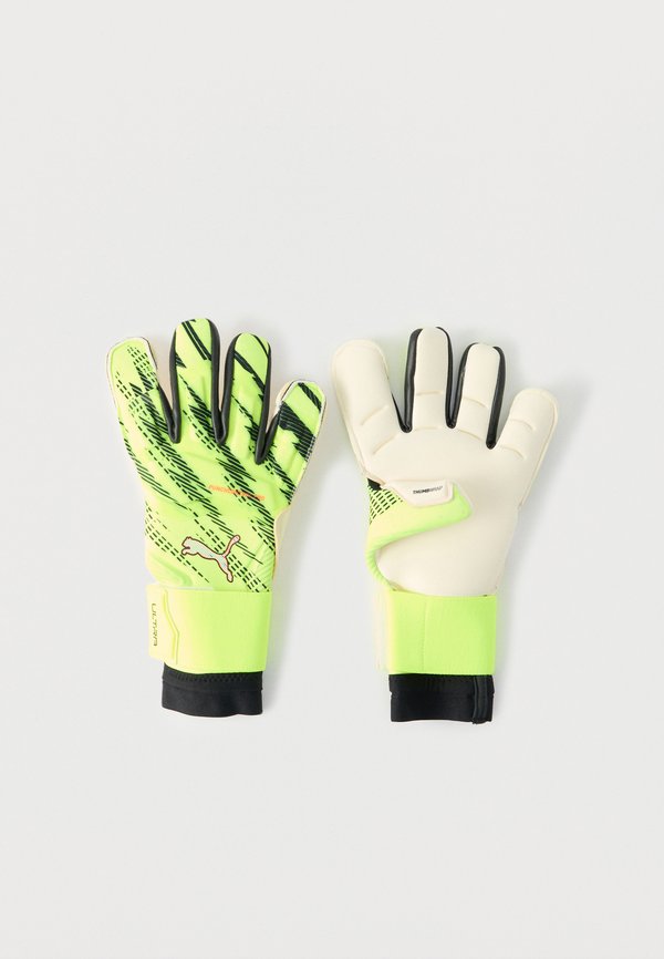 Puma ULTRA PRO UNISEX - Goalkeeping gloves - lime squeeze/black