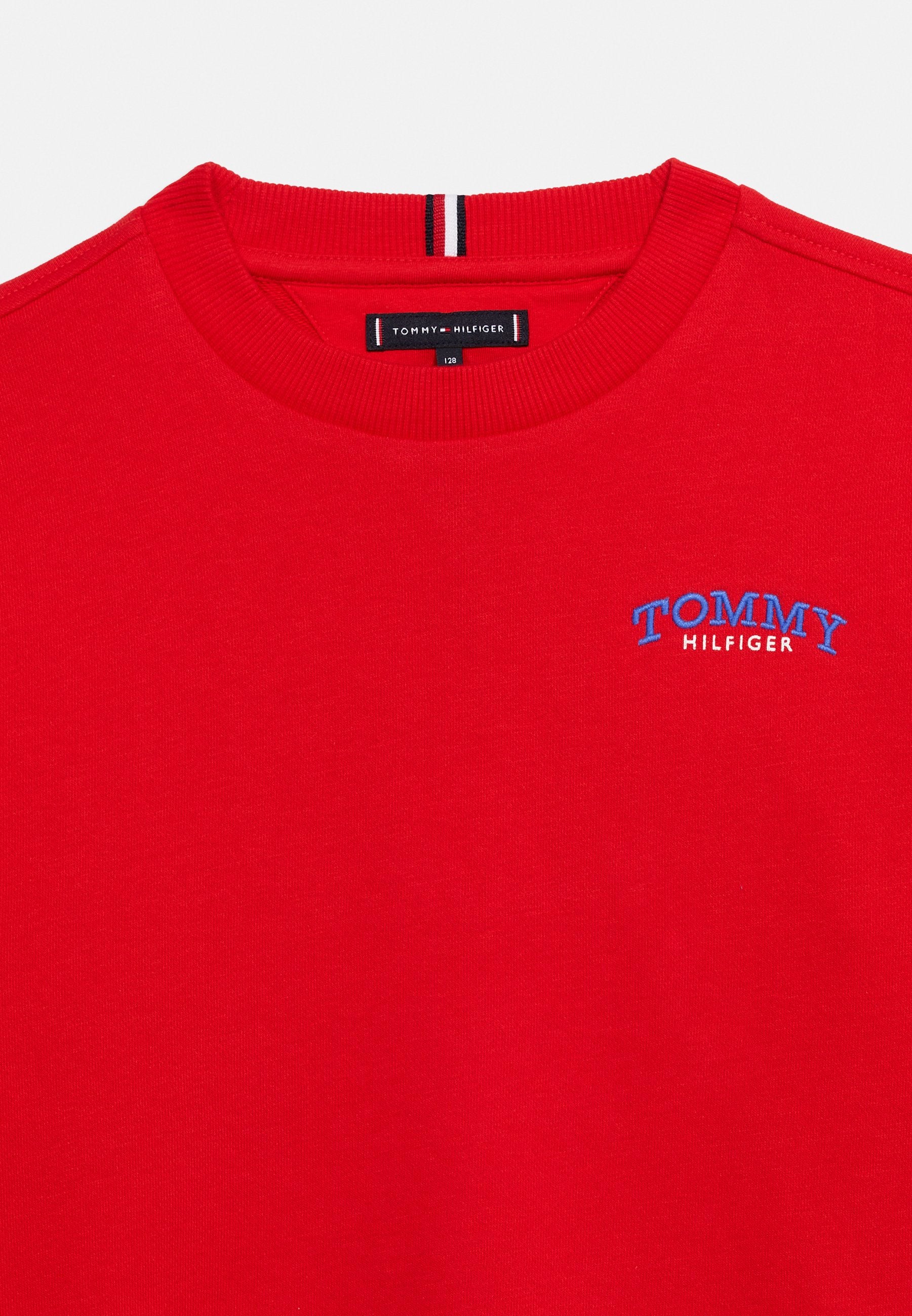 LOGO EMBROIDERY TERRY CREW NECK SWEATSHIRT Media 5
