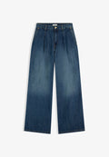Tommy Hilfiger WIDE LEG - Wide Leg - cam mid