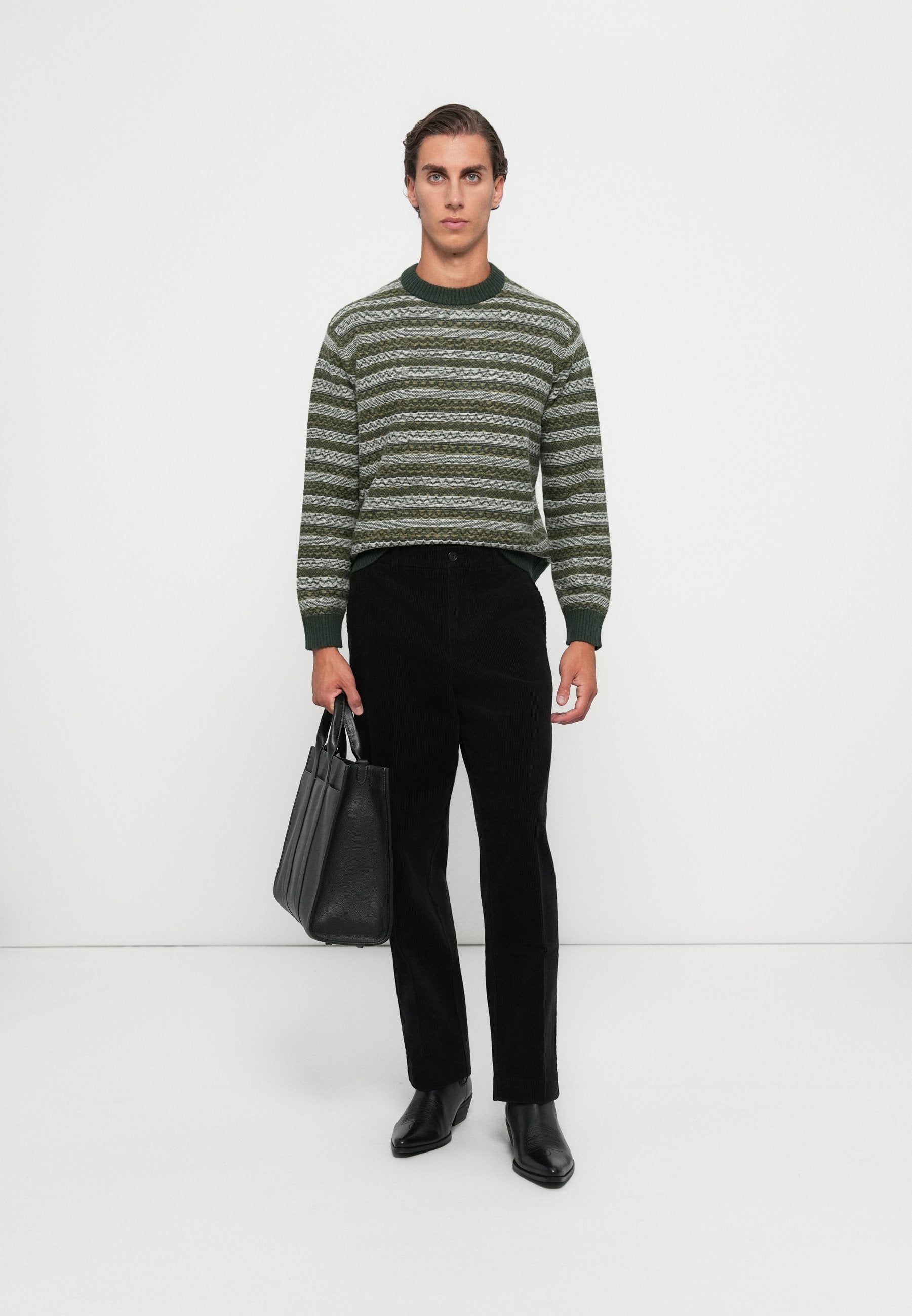 Selected Knitted wool blend