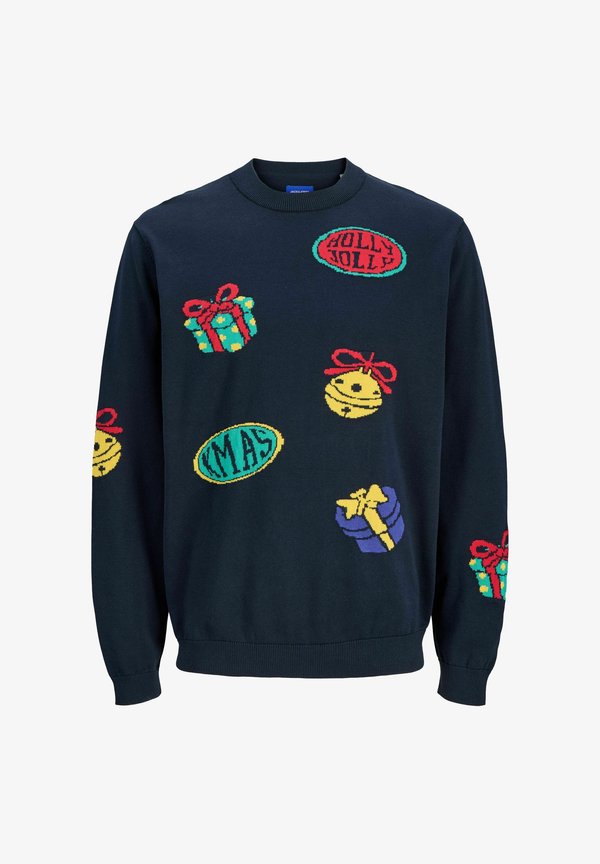 Jack & Jones Knitted Plus Size Knitted - Jumper - sky captain