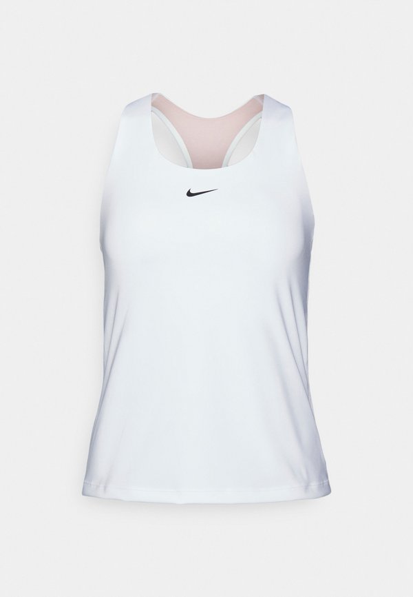 Nike Performance SWOOSH - Top - white/stone mauve