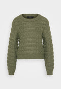 Vero Moda Petite VMLAURYN O NECK  - Jumper - grape leaf
