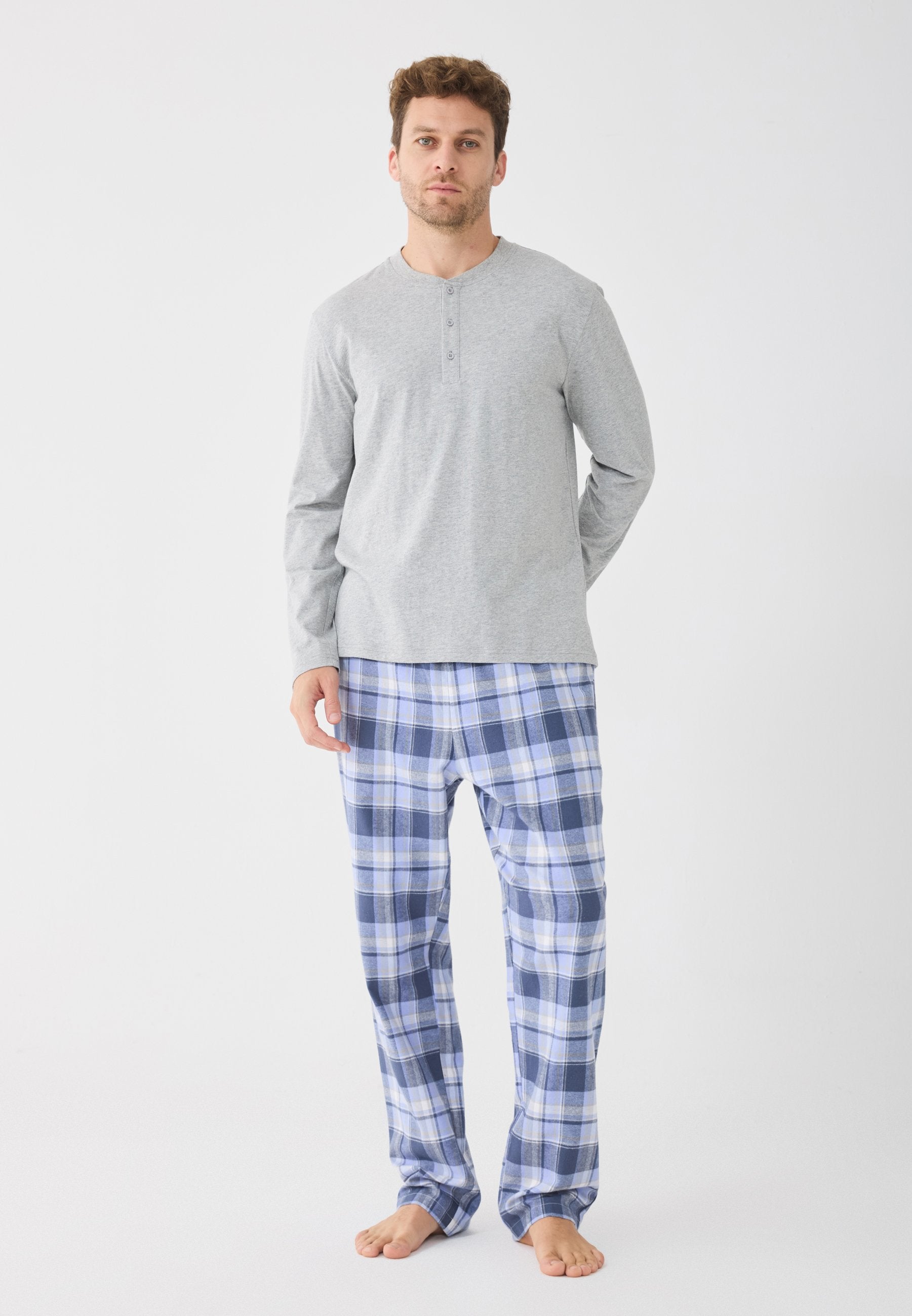 Pier One CHECK NIGHTWEAR SET