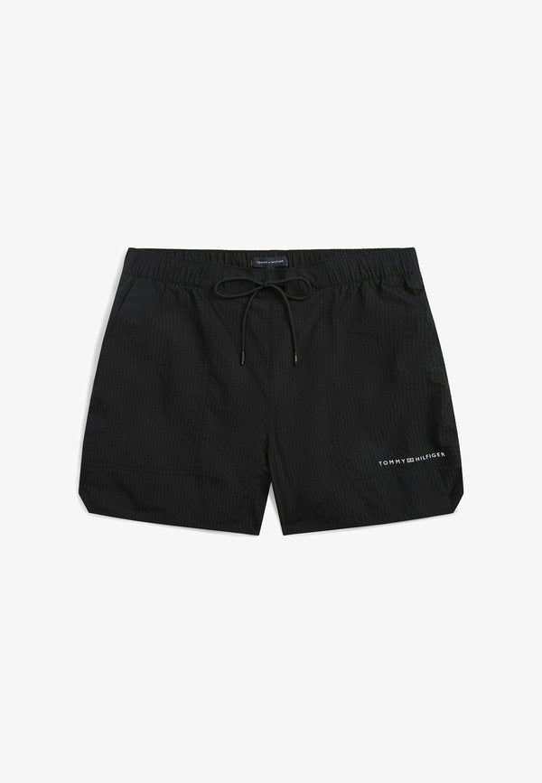 Tommy Hilfiger ORIGINAL RIPSTOP MID LENGTH - Swimming shorts - black
