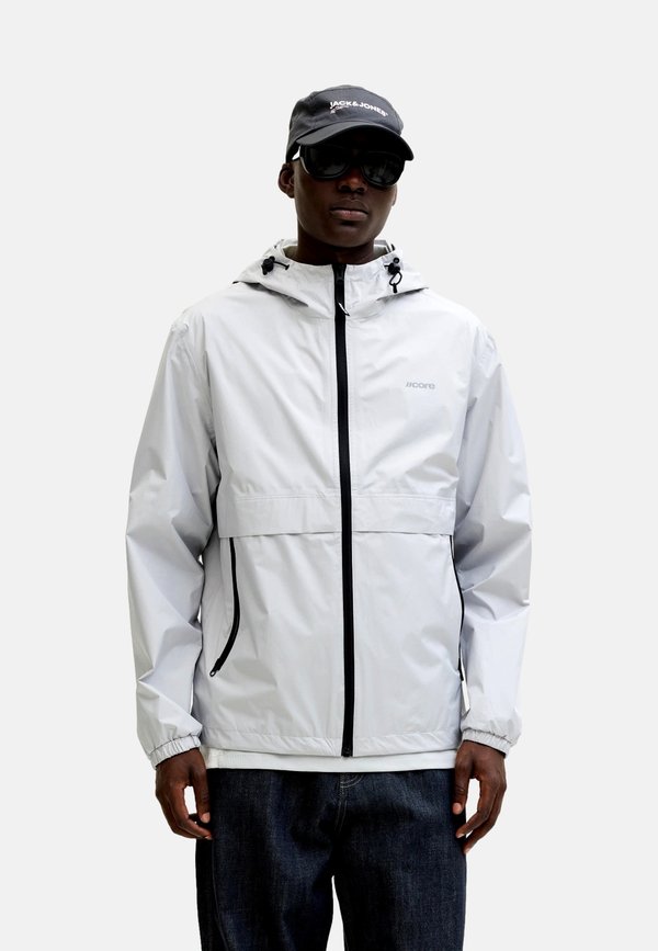 Jack & Jones JACK & JONES JACKE COCLUB REGENJACKE - Waterproof jacket - grau