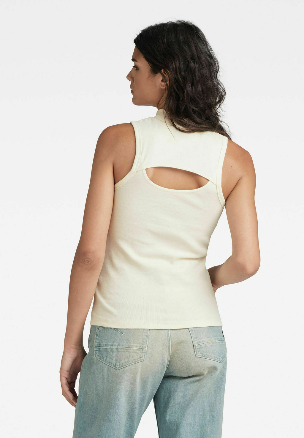 OPEN BACK MOCK SLIM Media 3