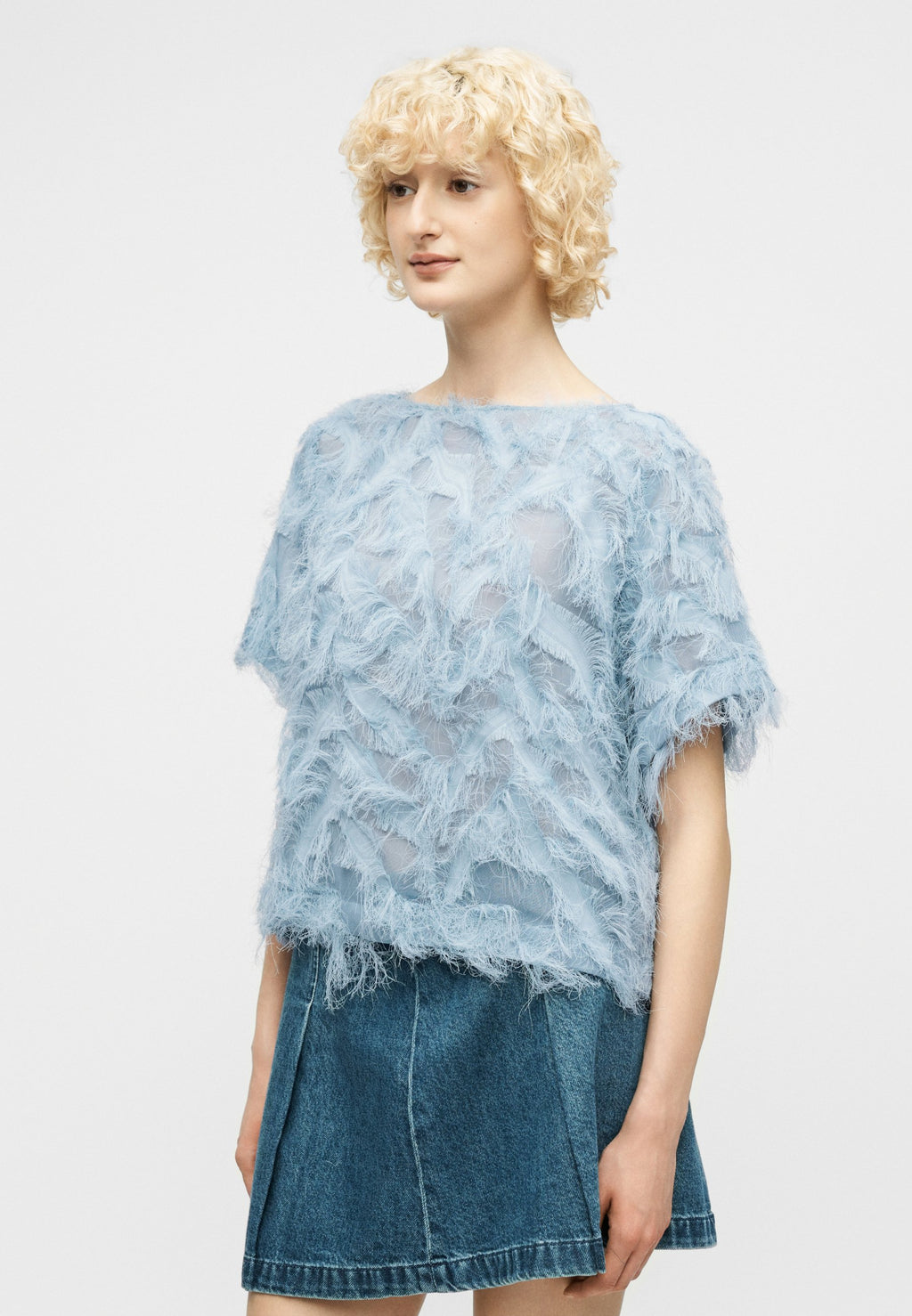 Selected Boat neck