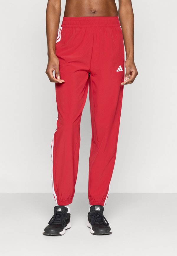 adidas Performance Tracksuit bottoms - active maroon/white