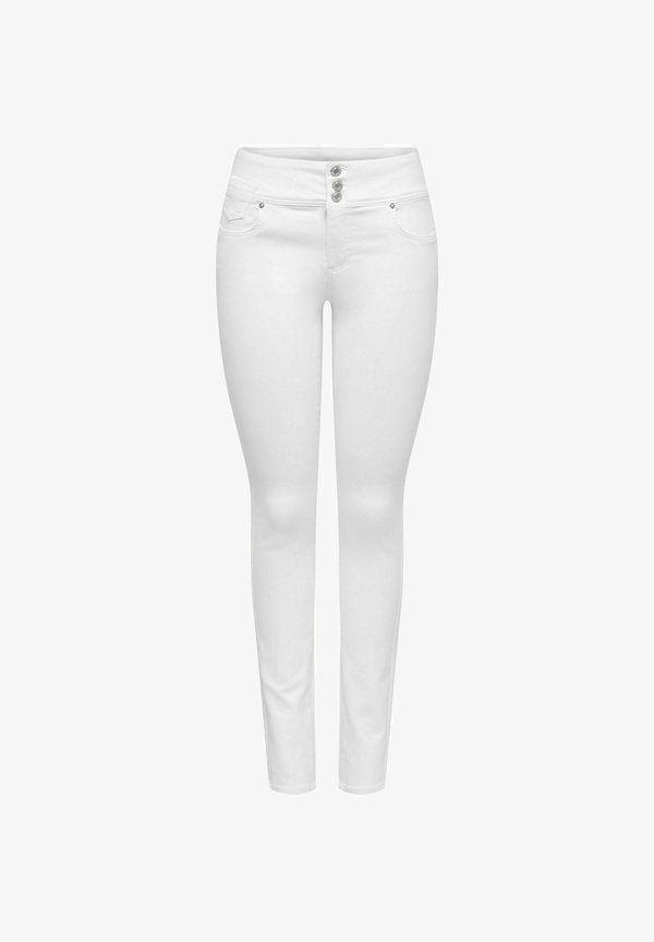 ONLY Skinny fit ONLRAIN - Slim fit jeans - white