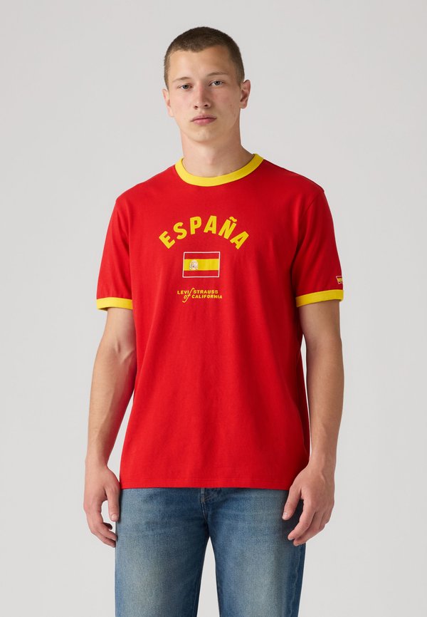Levi's® FOOTBALL RINGER - Print T-shirt - multi-colored