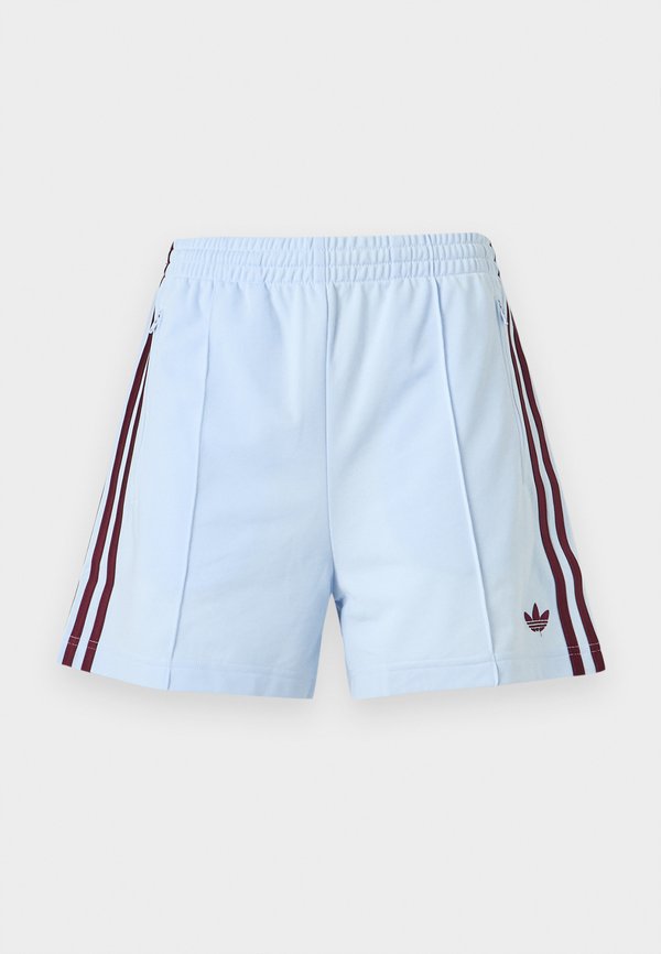 adidas Originals FIREBIRD - Shorts - crystal sky/maroon
