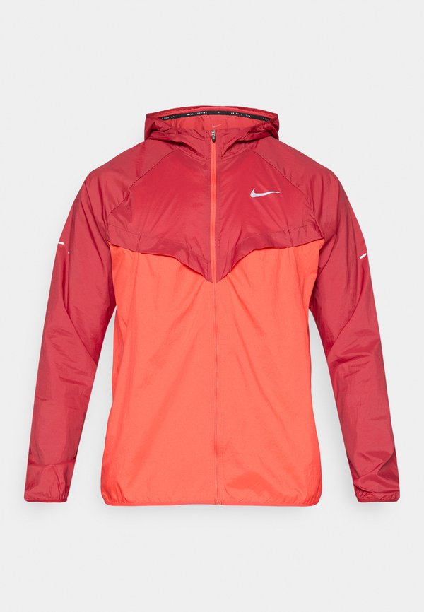 Nike Performance M NK UV RPL STRIDE JACKET - Running jacket - team crimson/crimson/reflective silver-coloured