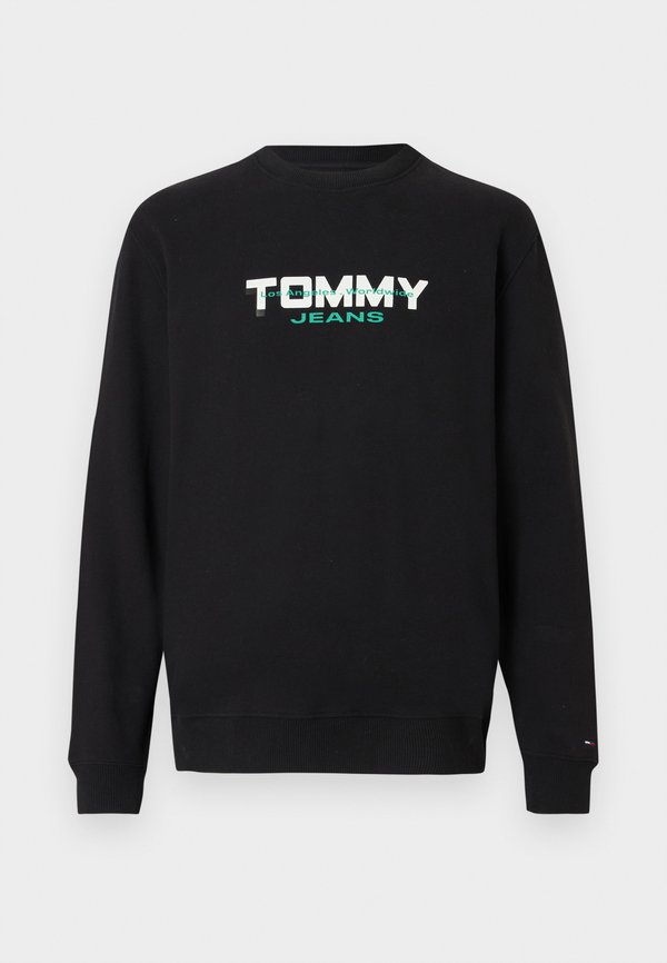Tommy Jeans LOGO SUEDED TERRY CREW NECK SWEATSHIRT