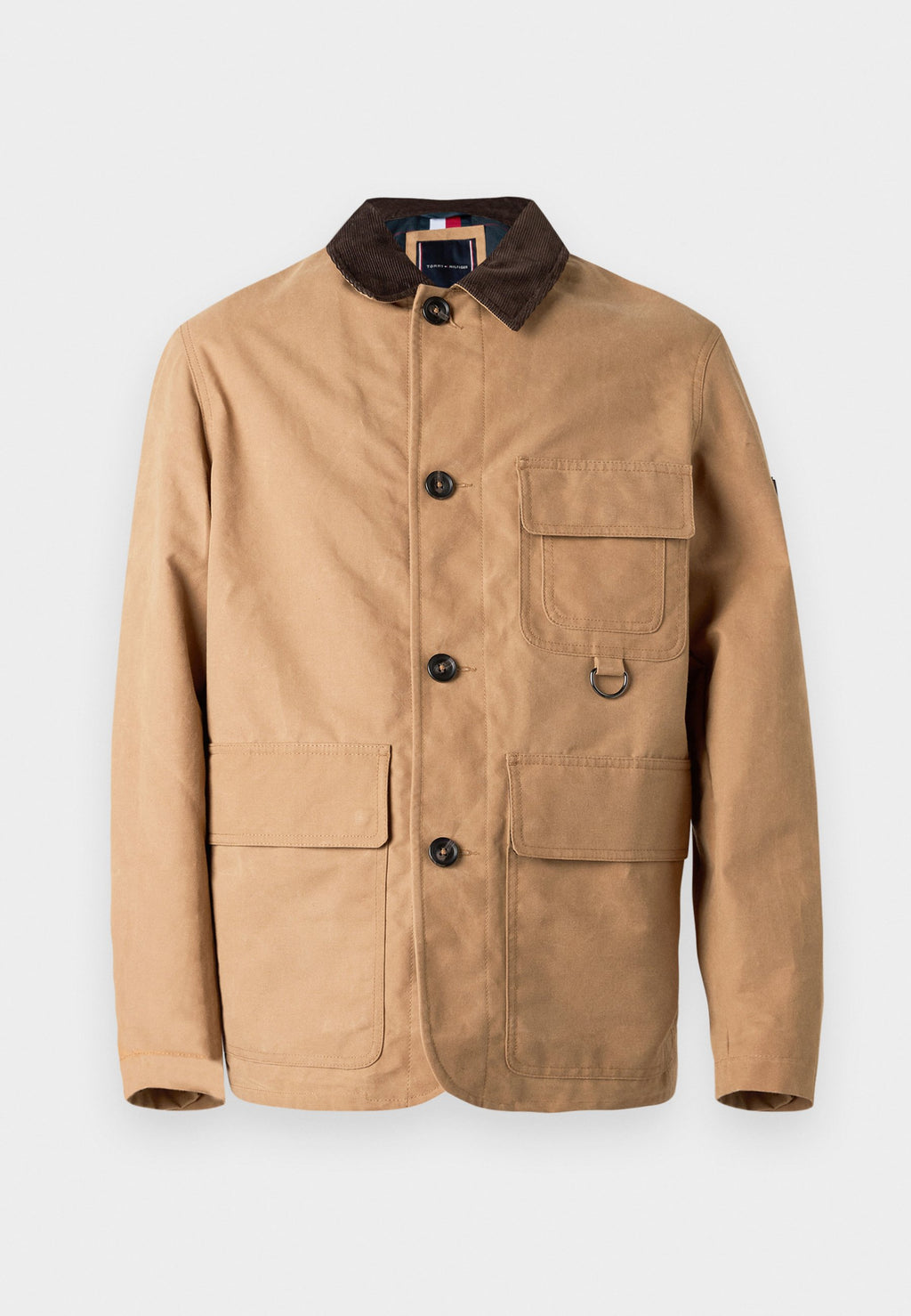 RELAXED WAXED BARN JACKET Media 1