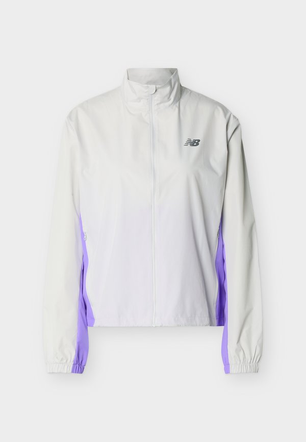 New Balance FAST DAYS JACKET - Windbreaker - grey matter