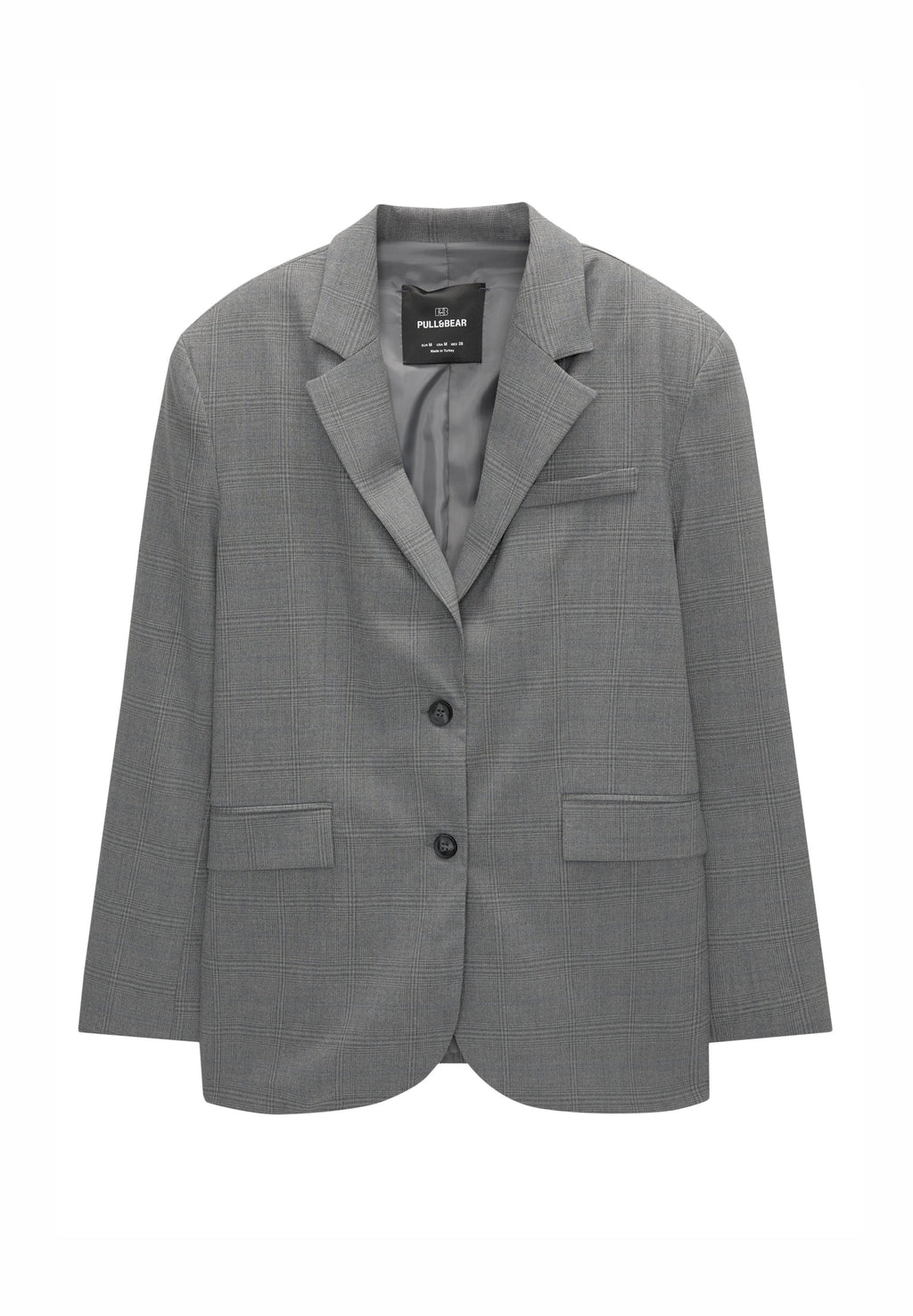 PULL&BEAR CHECK OVERSIZE