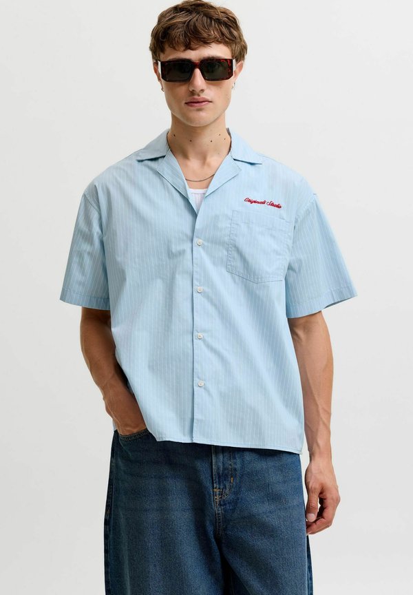 Jack & Jones HAWAII-HEMD LOOSE FIT HAWAII-HEMD - Shirt - cashmere blue