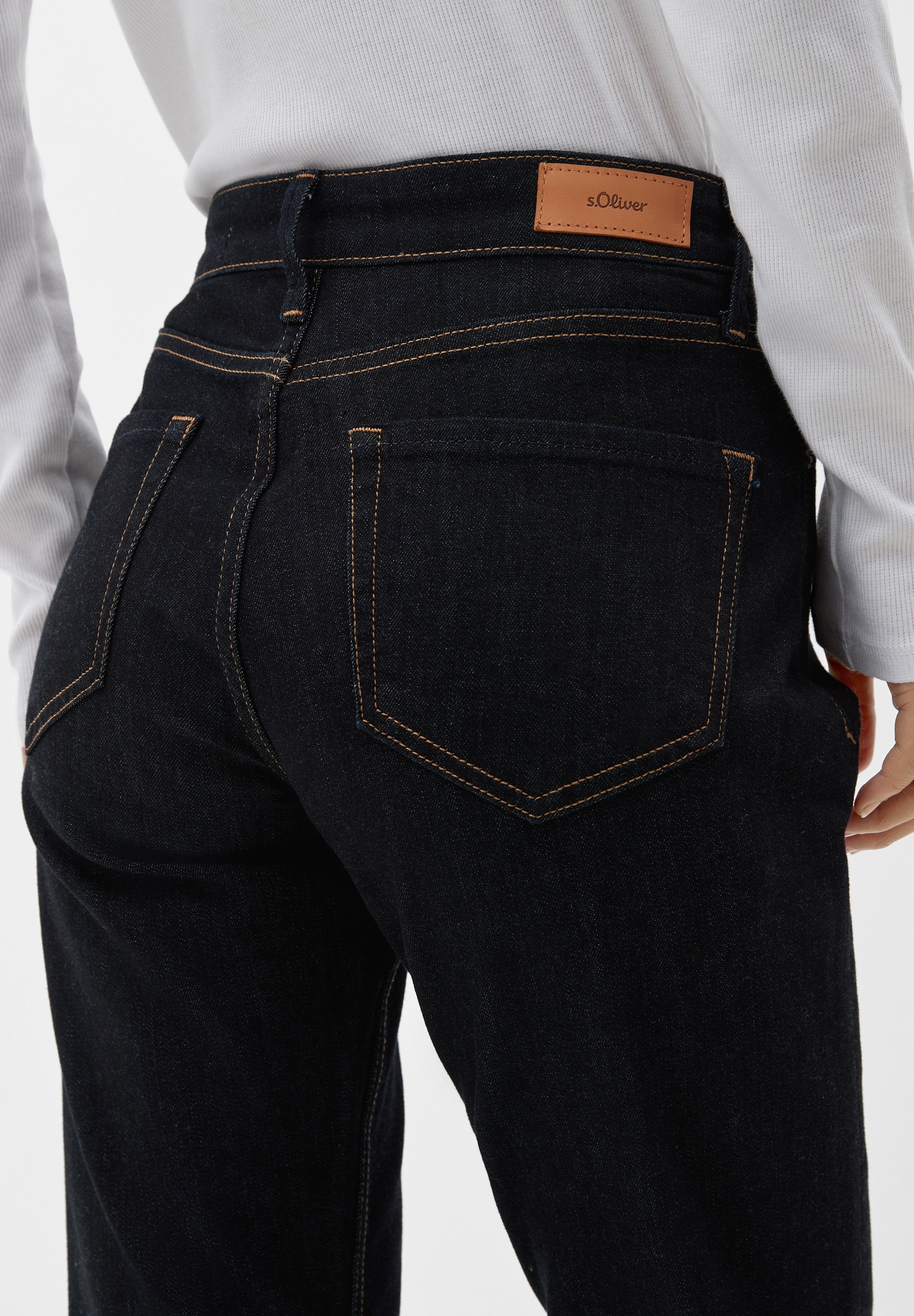 s.Oliver Jeans Straight Leg Media 4