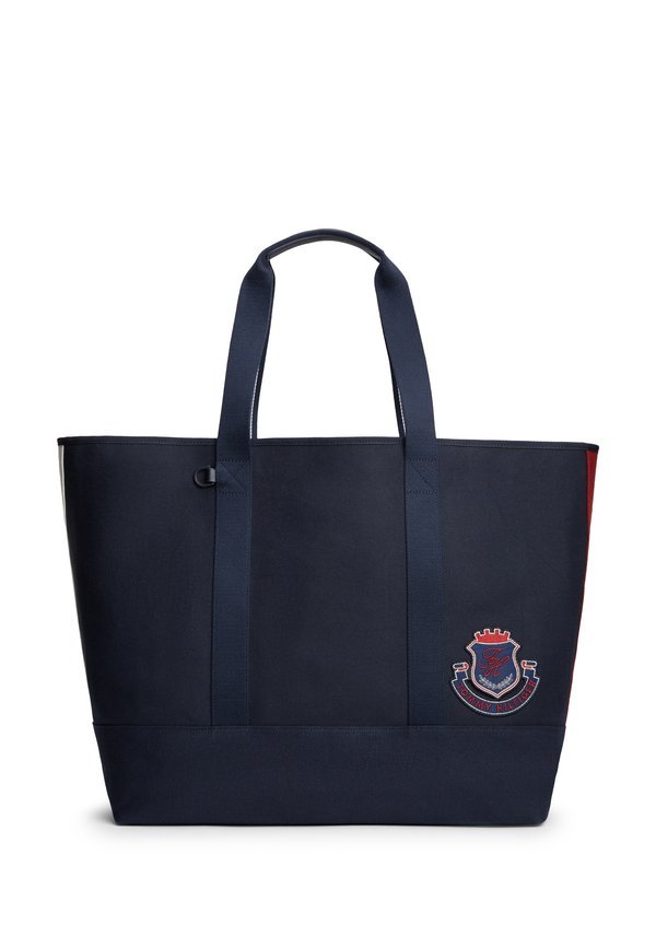 Tommy Hilfiger HERITAGE REVERSIBLE CANVAS TOTE BAG - Tote bag - space blue