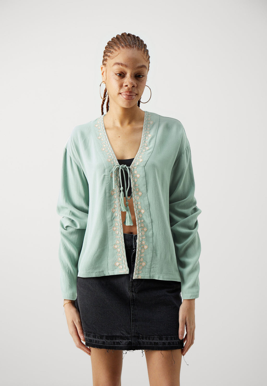 Pieces PCRAMDA V NECK TIE