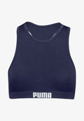 Puma SWIM WOMEN RACERBACK - Bikini top - navy