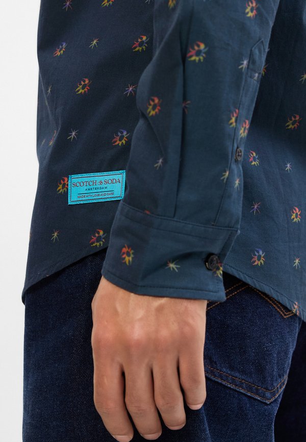 Scotch & Soda PRINTED SLIM FIT SHIRT