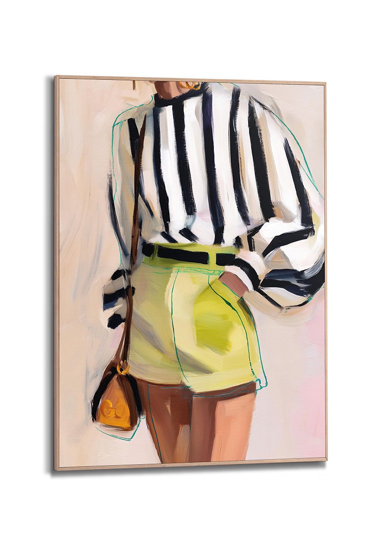 Orange Wallz FASHION POSE - YELLOW SHORTS