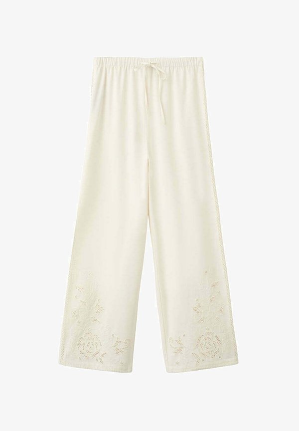 Mango ADULT - Trousers - off-white