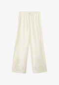 Mango ADULT - Trousers - off-white