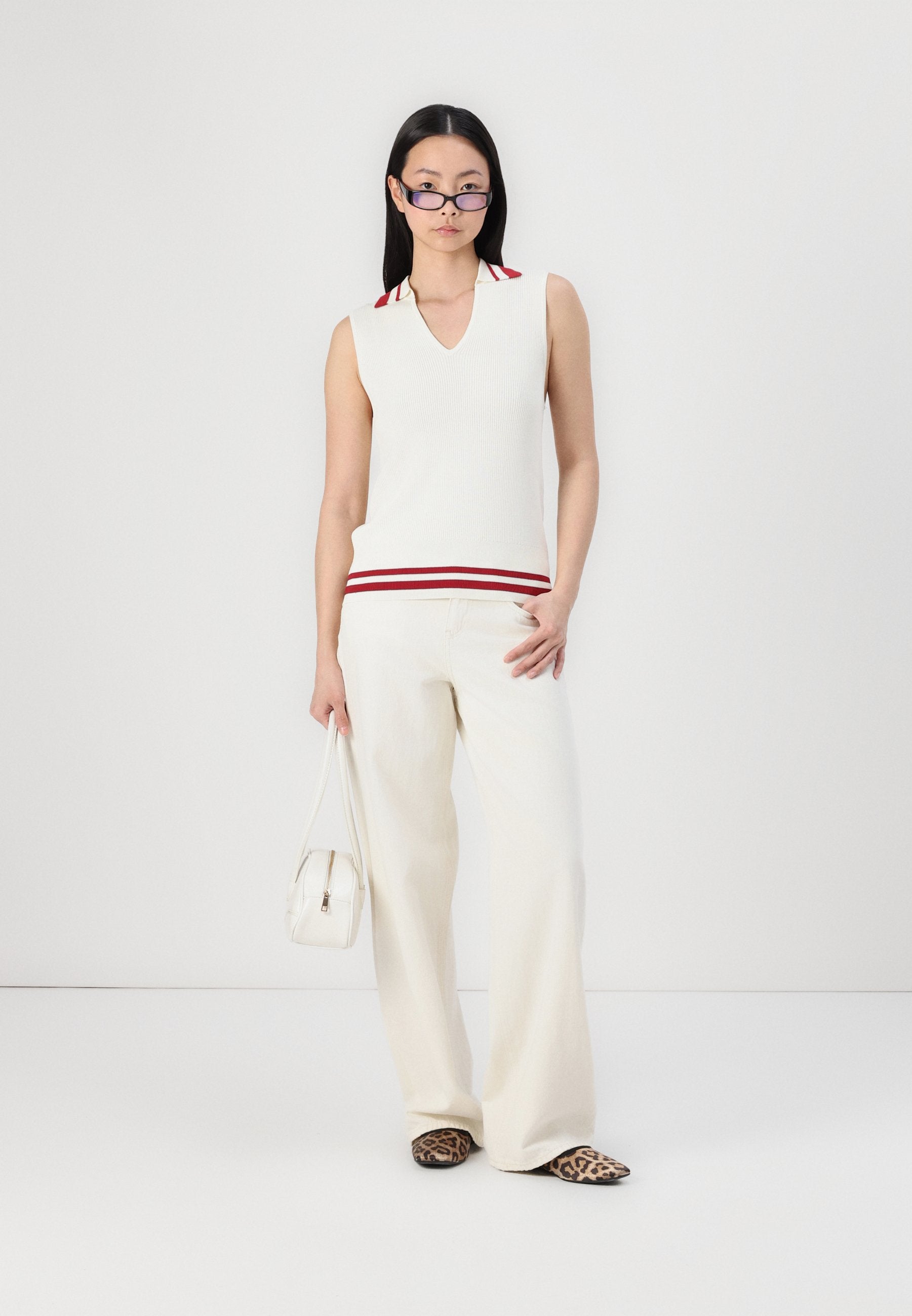 Selected Sleeveless V-neck