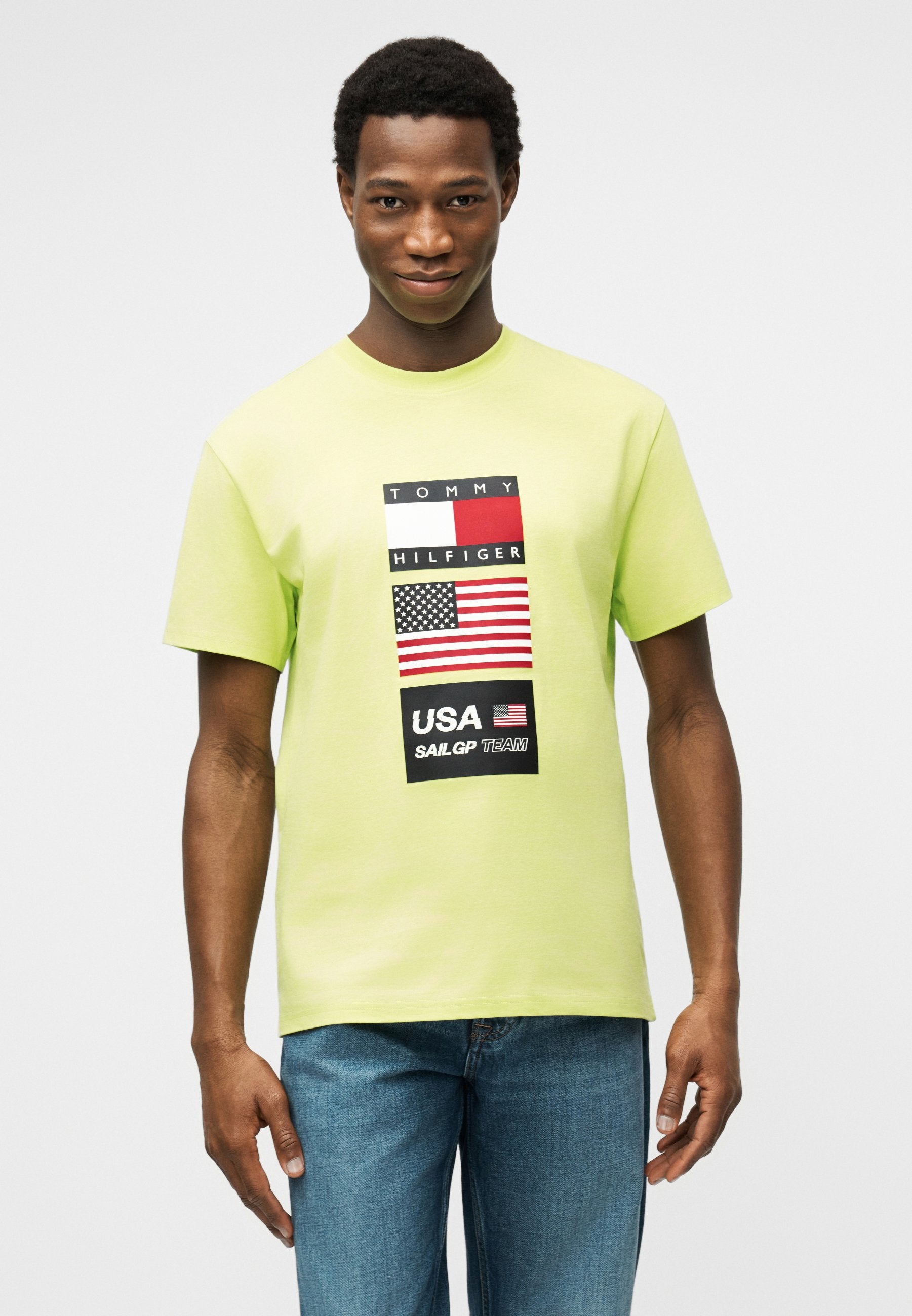 TOMMY X U.S. SAIL GP TEAM LOGO JERSEY T-SHIRT Media 5