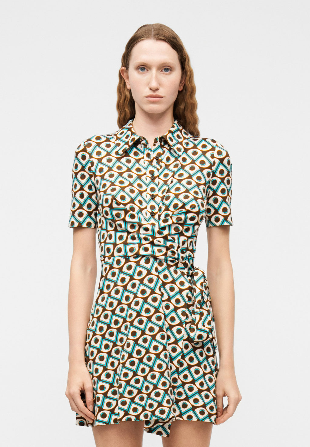 Diane von Furstenberg SHORT SLEEVE DRESS