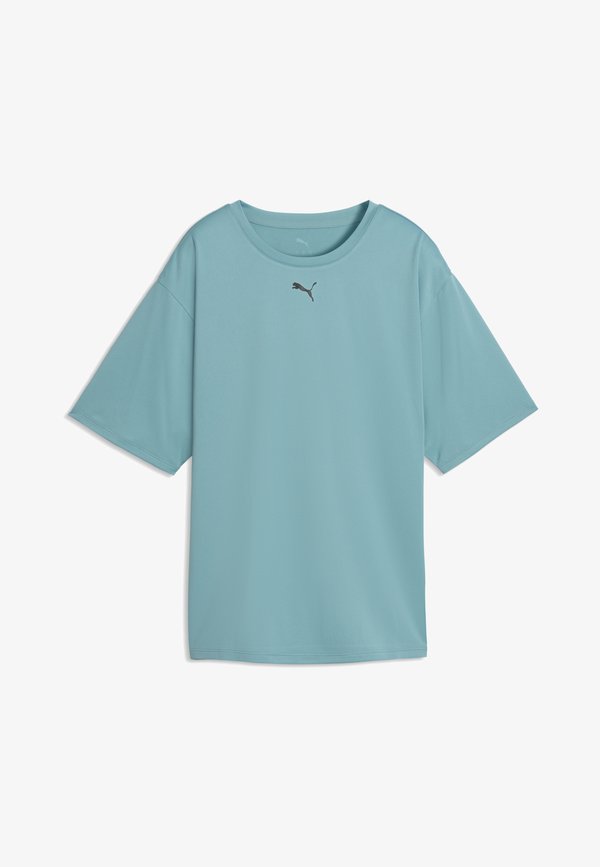 Puma TAD ESSENTIAL RELAXED TEE - Sports T-shirt - baltic sea blue