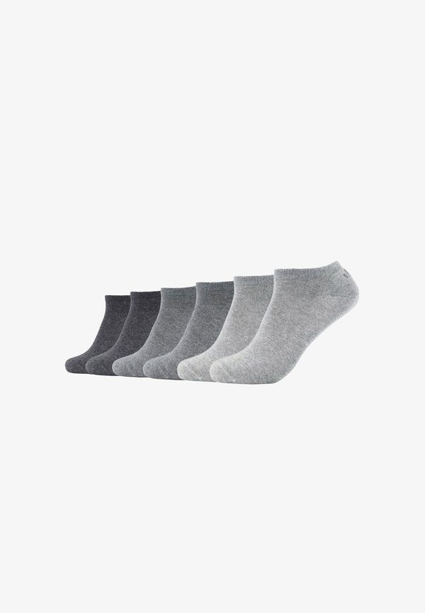 s.Oliver ONLINE UNISEX ORIGINALS 6 PACK - Sneaker socks - grey/black
