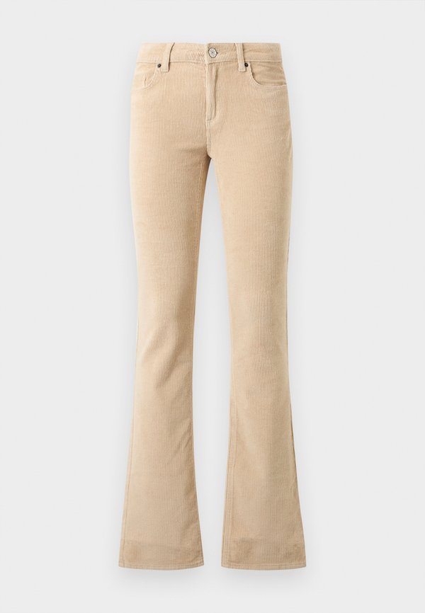 ONLY ONLMARY GLOBAL FLARED - Trousers - oatmeal