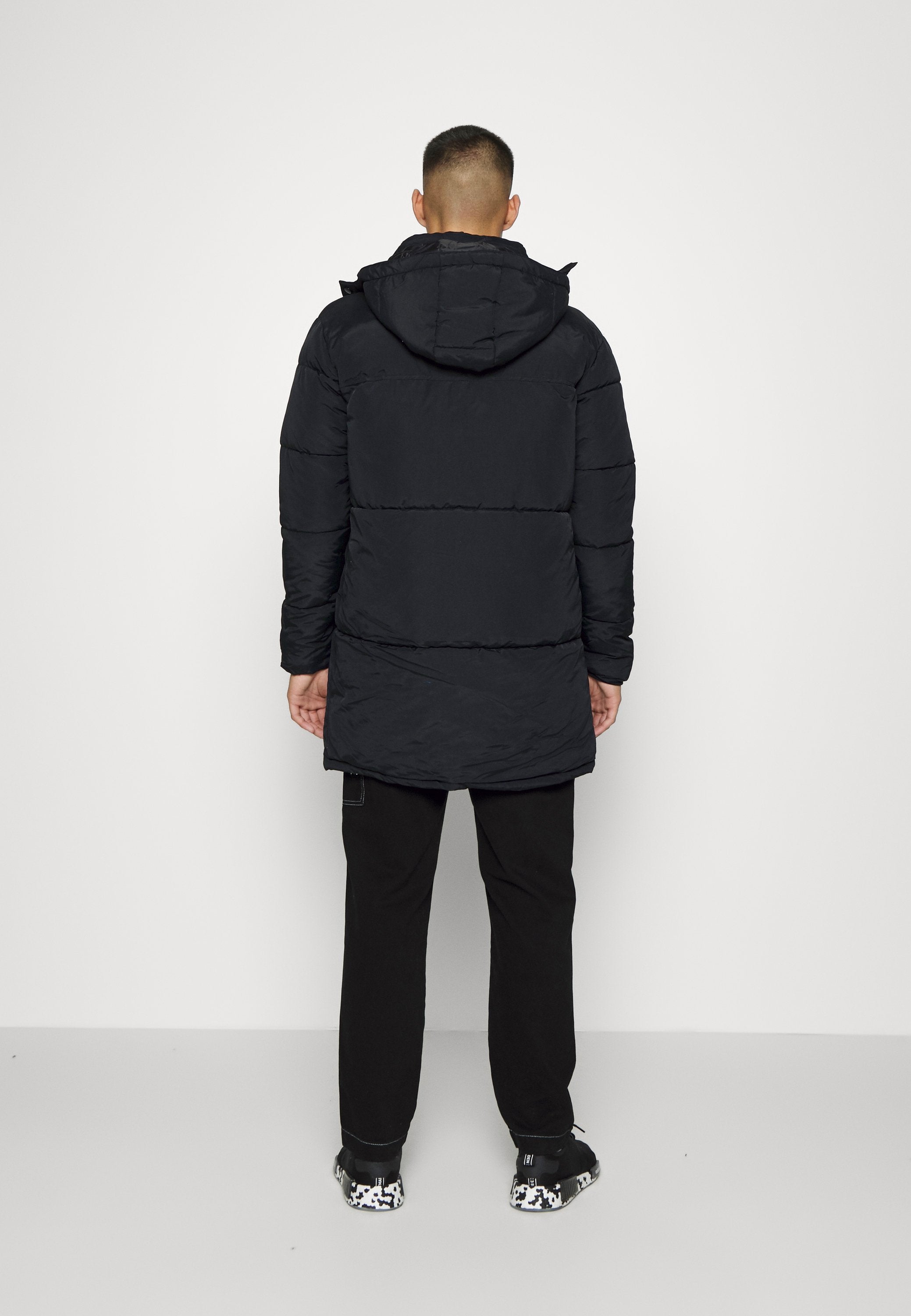 Karl Kani LONG HOODED PUFFER JACKET UNISEX