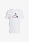 adidas Sportswear GRAPHIC - Print T-shirt - white