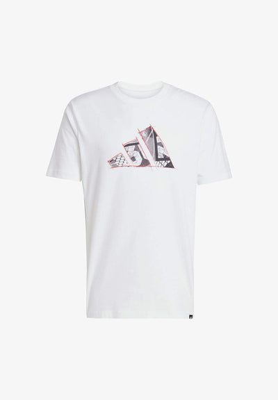 adidas Sportswear GRAPHIC - Print T-shirt - white