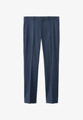 Mango Suit trousers - ink blue
