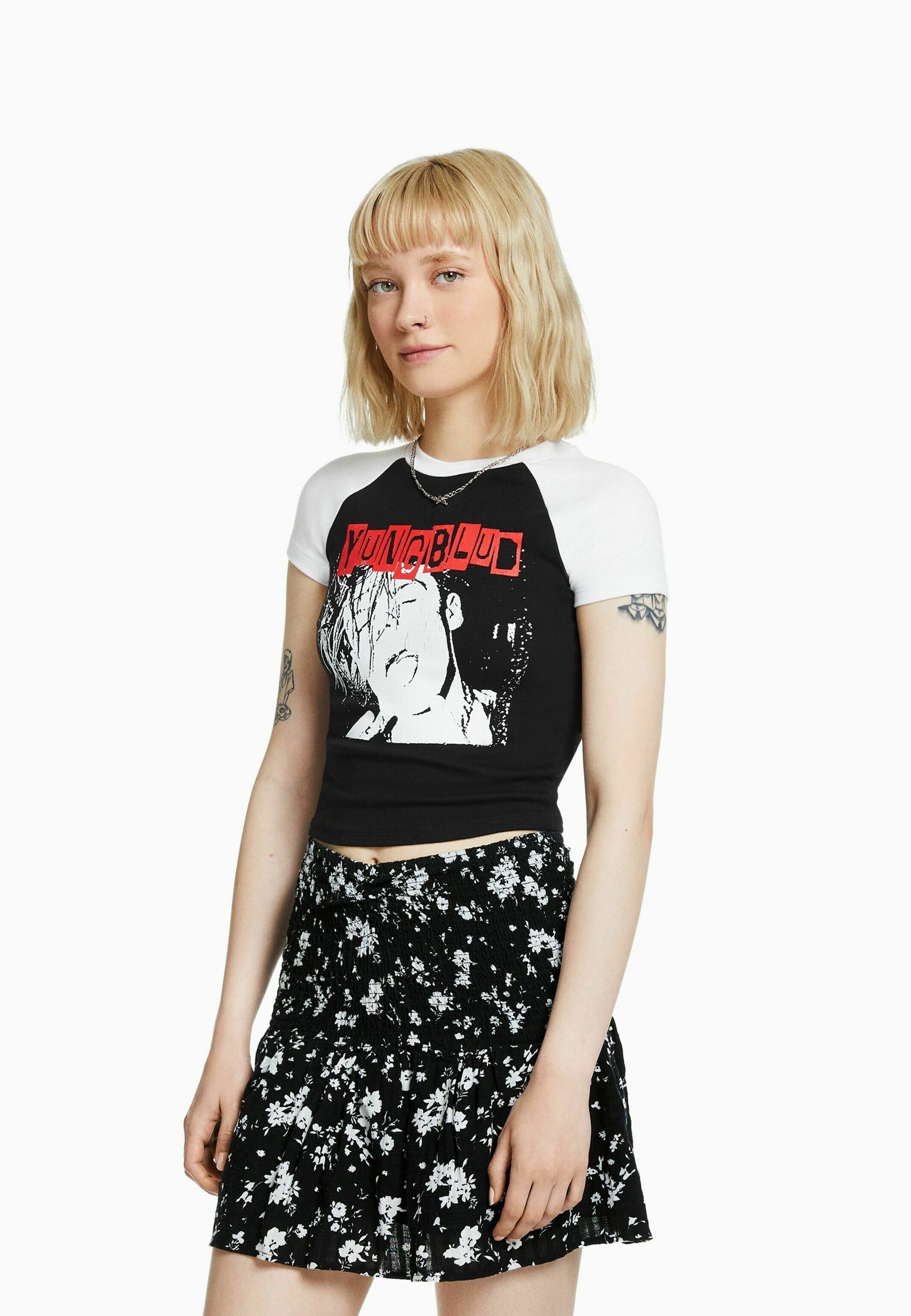Bershka SHIRRED