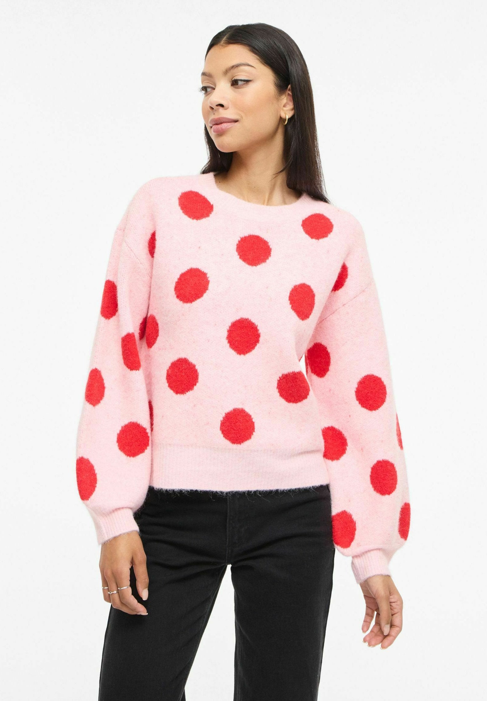 VILA Knitted VILUNA Round neck