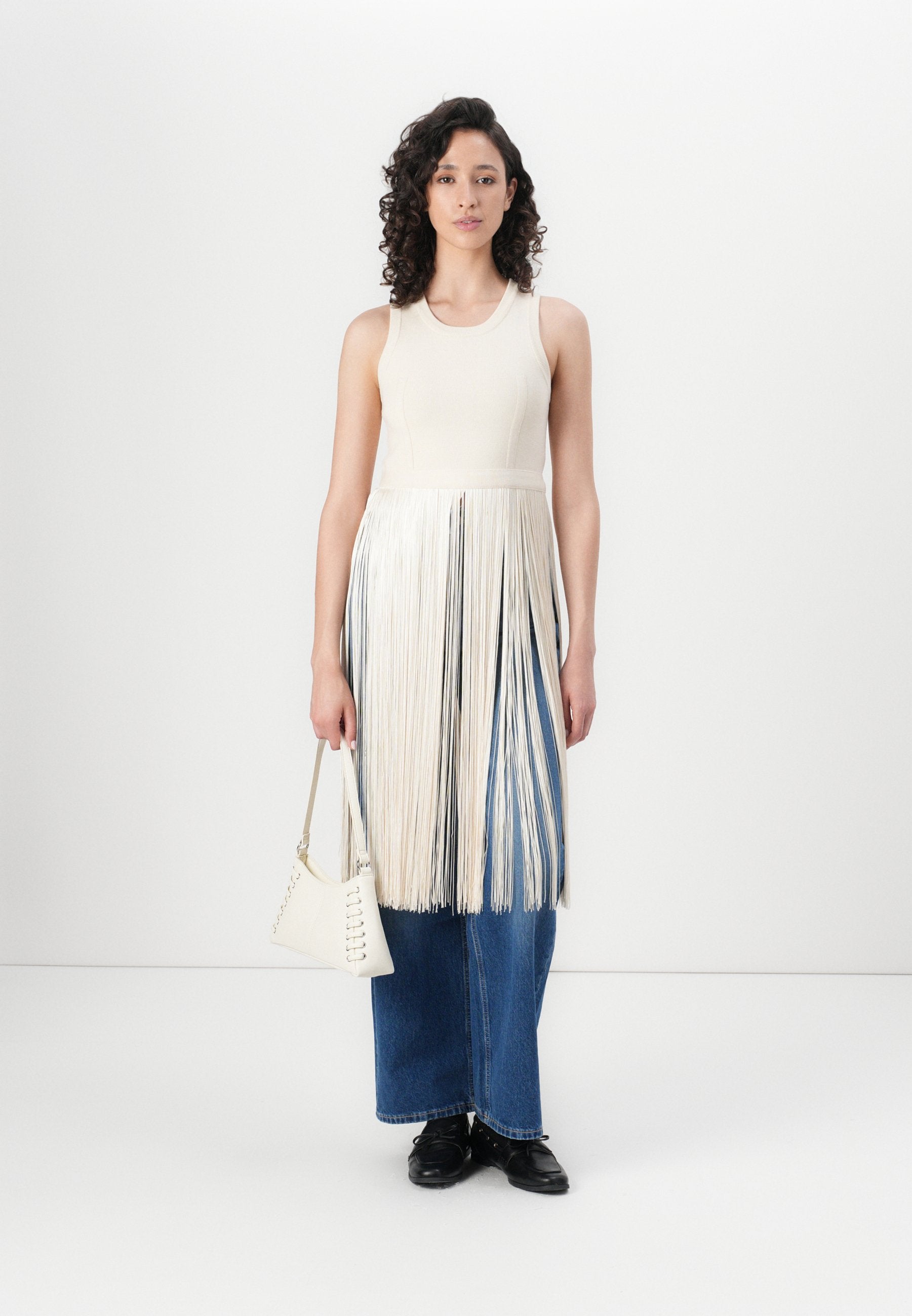 Replay FRINGED KNIT
