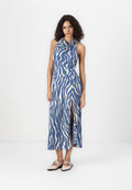 Abercrombie & Fitch Cowl Neck Midi Dress