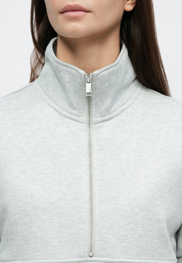 Anna Field MAMA MATERNITY ZIP THROUGH FUNNEL NECK SWEATSHIRT