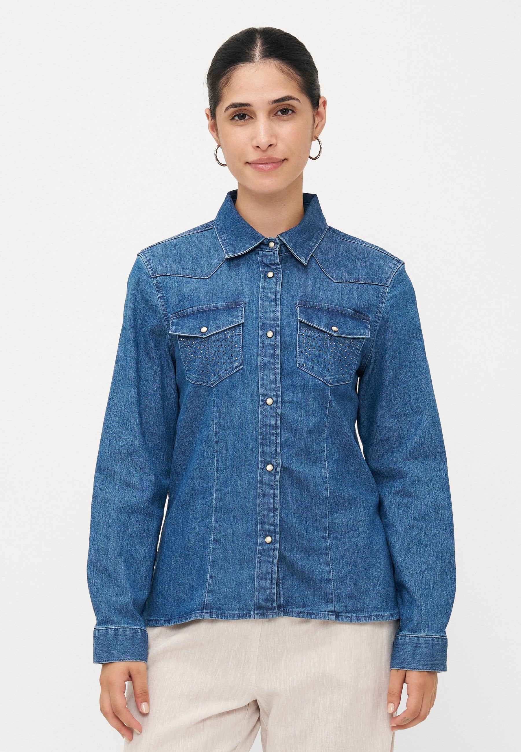 ONLSASIA RHINESTONE SHIRT Media 3