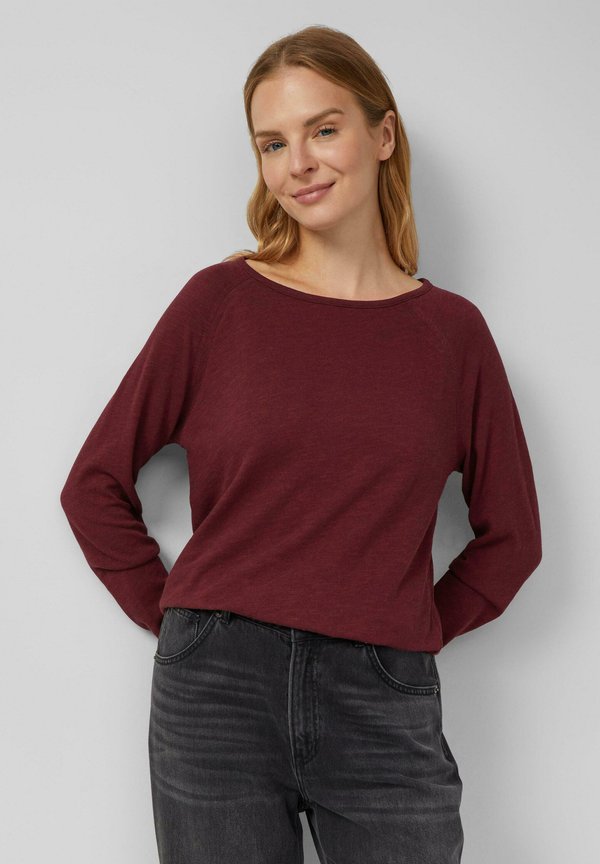 s.Oliver Long sleeved top - bordeaux