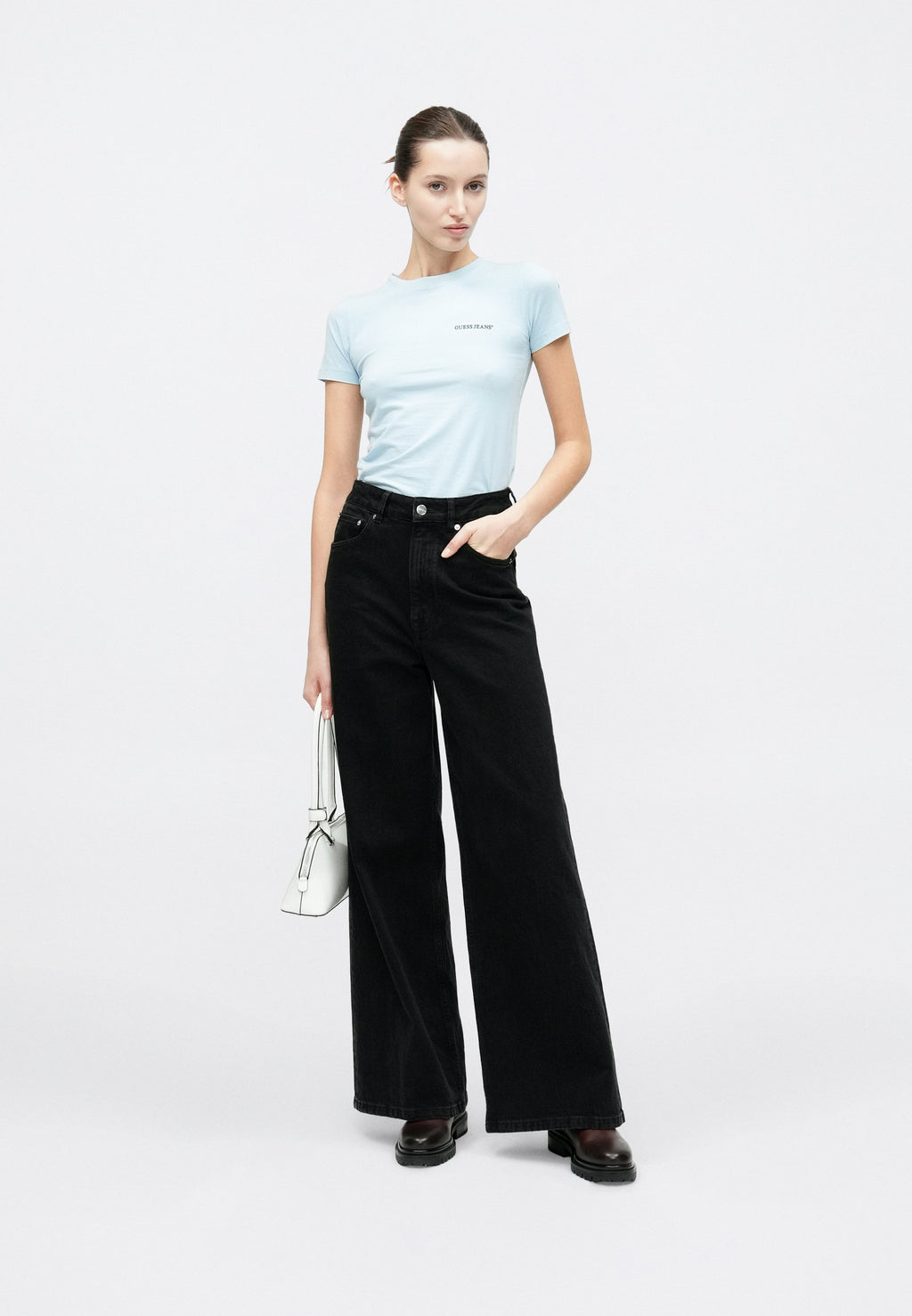 Guess Jeans SLIM MINI AMERICA TEE
